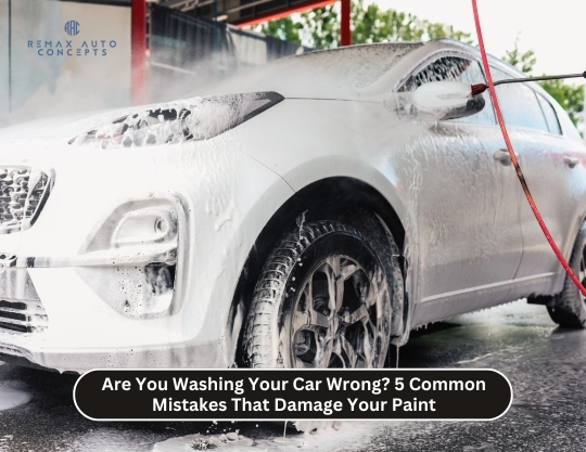 5 Car Washing Mistakes That Can Ruin Your Paint & How to Avoid Them