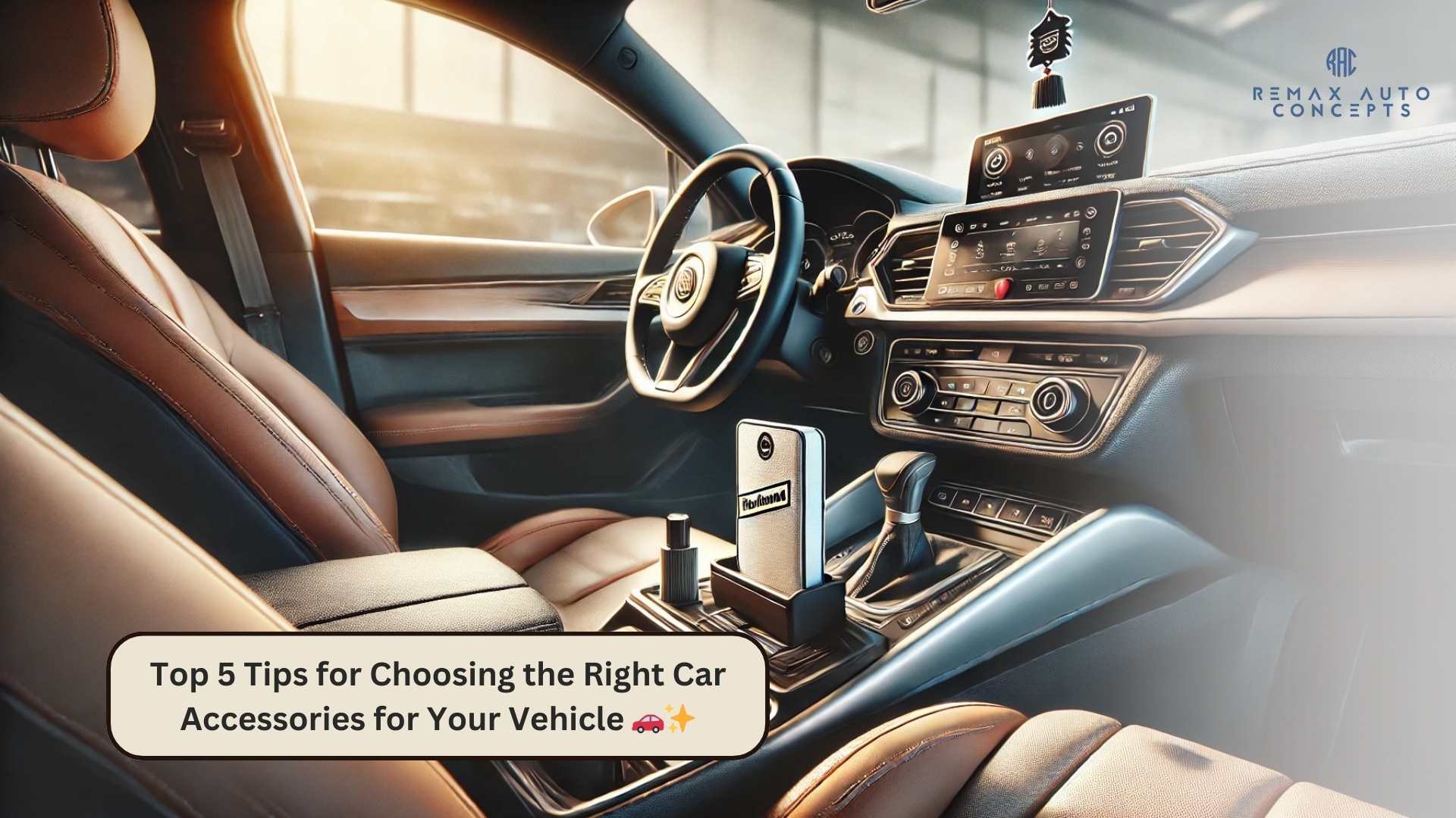 Top 5 Tips for Choosing the Right Car Accessories for Your Vehicle