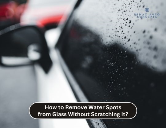How to Remove Water Spots from Glass Without Scratching It?