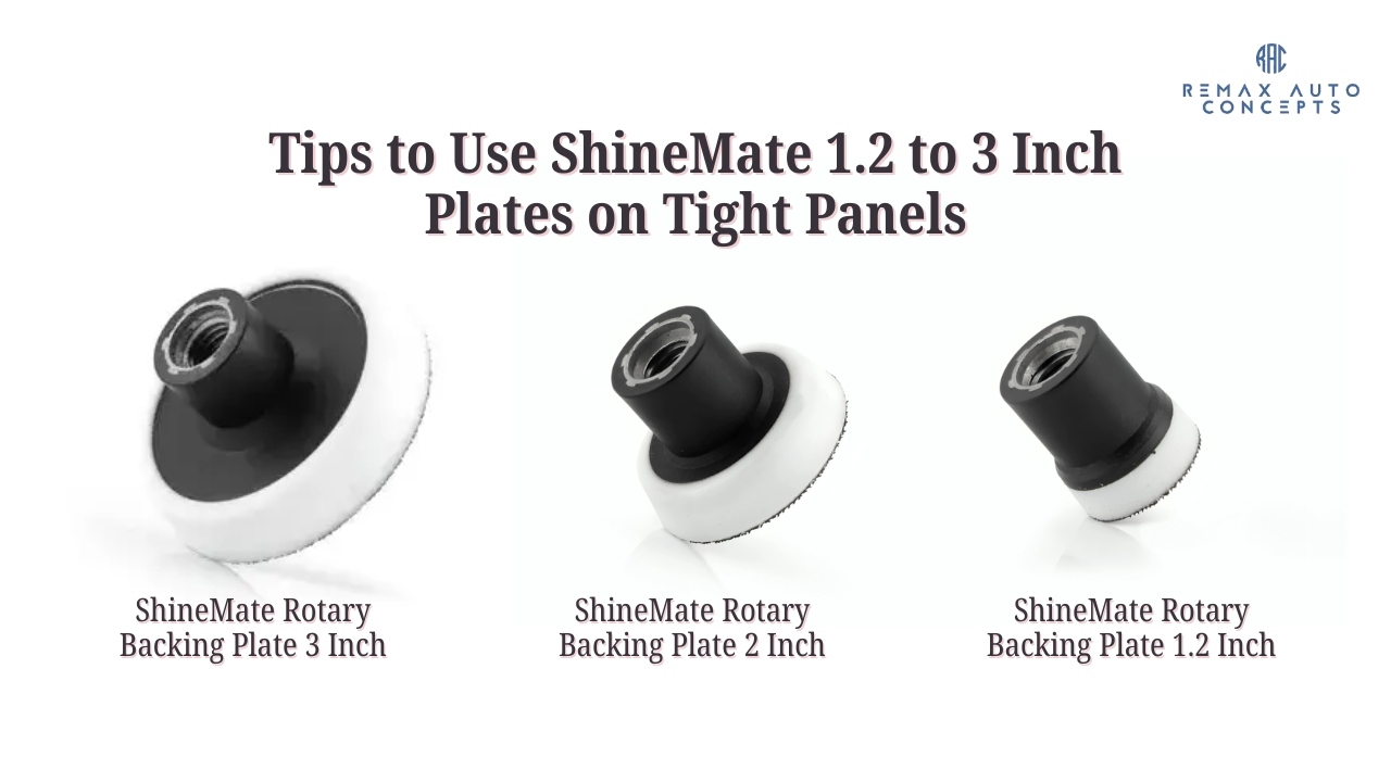 Mini Rotary Magic – Tips to Use ShineMate 1.2 to 3 Inch Plates on Tight Panels