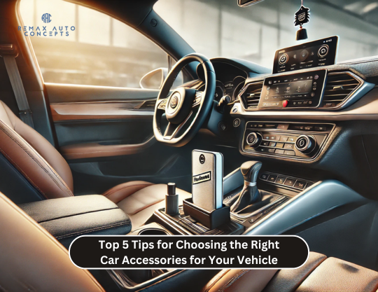 Top 5 Tips for Choosing the Right Car Accessories for Your Vehicle