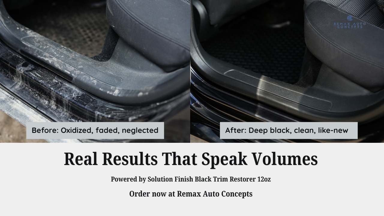 Plastic Trims Looking Grey? Bring Them Back to Life with Solution Finish